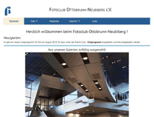 Tablet Screenshot of fotoclub-ottobrunn-neubiberg.de